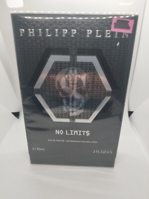 Philipp Plein No Limits For Men 3.0 oz 90 ml Eau De Parfum NIB