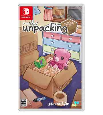 Unpacking Nintendo Switch English Sub Multilingual from Japan new