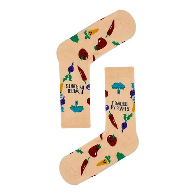 Powered by Plants Socken/Geschenksocken/Lustige Socken/Niedliche Socken/Unisex-Socken