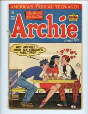 Archie Comics 32 Ice Cream Cover Jughead Veronica