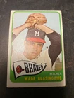 1965 Topps #44 Wade Blasingame Braves