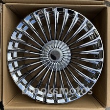 1pc Custom Chrome Mult Spoke Style Wheels Rims Fits Mercedes Benz W222 S Class 1pc Custom Chrome Mult Spoke Style Wheels Rims Fits Mercedes Benz W222 S Class