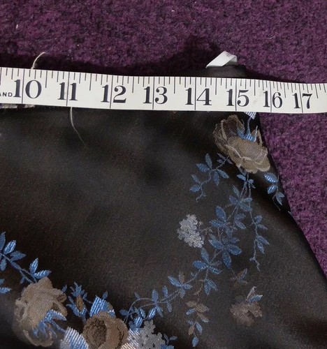 Hobbs Alexa Skirt in Dark Brown Floral Embroidered UK 12 RRP £129 - Picture 10 of 11