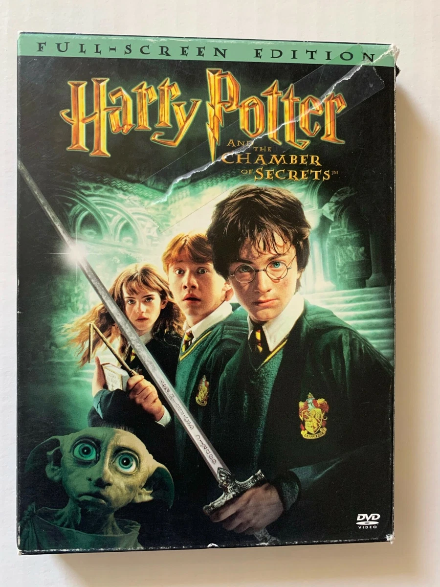 Harry Potter and the Chamber of Secrets DVD 2002 2 Disc Set Full