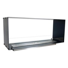 Foco Two 1200, Cheminée Murale Biologique À Double Face, Puissance De 6,2 kW