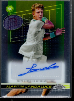 B5545- 2024 Topps Chrome Tennis Autographs I #TCAMLE Martin