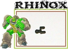 Transformers Beast Wars _ Rhinox _ ** Rhino Front Leg Armor Connector ** 