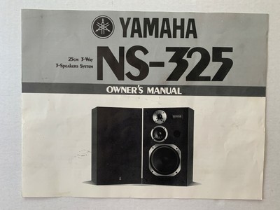 yamaha ns 325 speakers