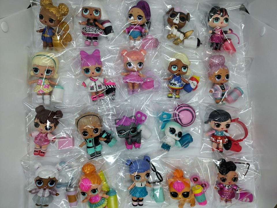 LOL SURPRISE DOLLS MGA Lot of 5 RANDOM Selection Dolls Pets outfit ...