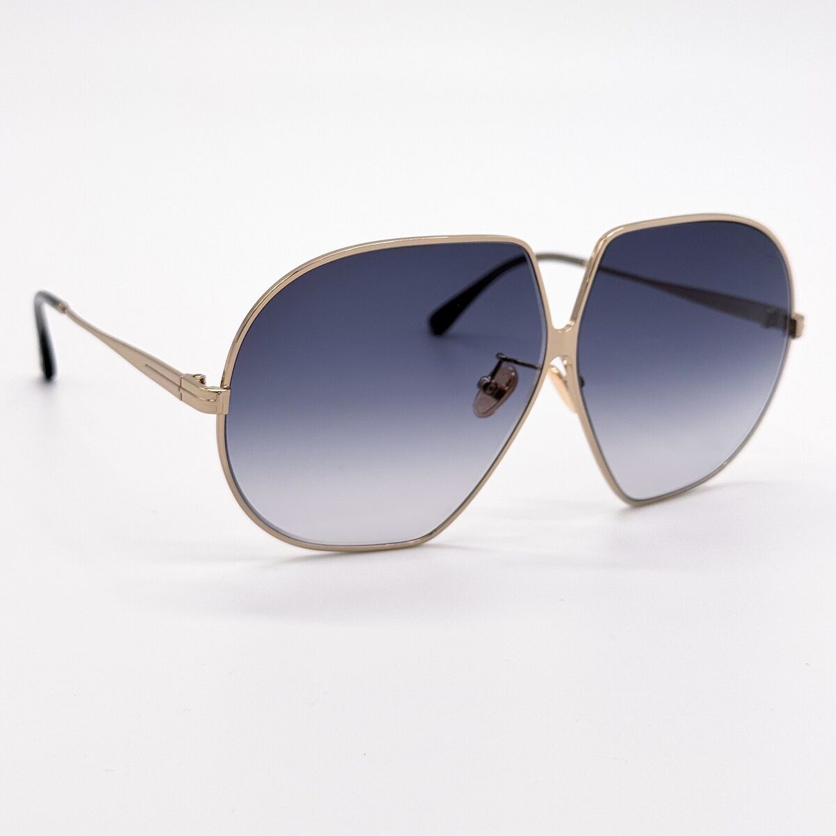NEW TOM FORD TF785 28B GOLD OVERSIZED SUNGLASSES TARA FT0785