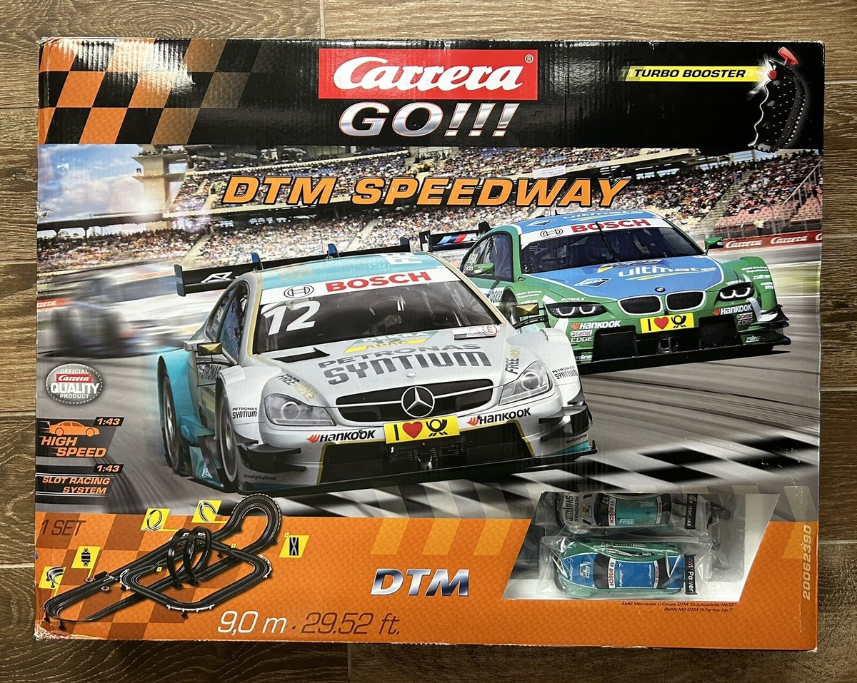 カレラGO!!! DTM SPEEDWAY スロットカー Carrera Go Carrera GO DTM Speedway Slot Car Track 1-Mercedes & 1-BMW