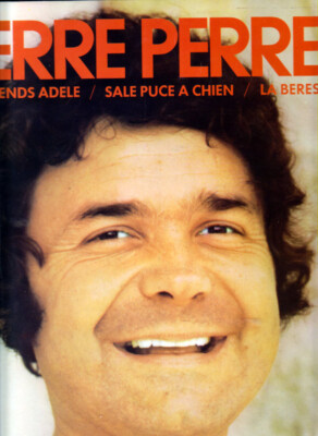 VINYL 33 TURNS.../..PIERRE PERRET../...ICH WARTE AUF ADELE...SCHMUTZIGER HUNDECHIP.