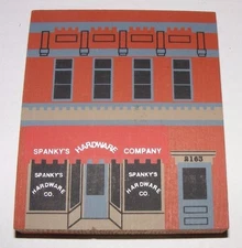 1991 The Cats Meow Village Spanky's Hardware Co. Series IX