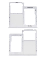 Replacement Single Sim Card Tray Compatible For Samsung Galaxy A41 A415 Silver