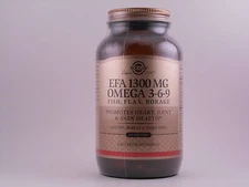Solgar EFA 1300mg Omega 3-6-9 120 Softgels