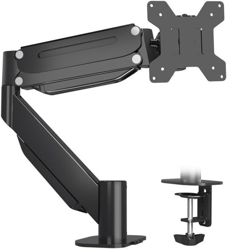 Ergonomic Monitor Arm for Up to 43 Inches - Maximize Space & Comfort - Picture 3 of 9