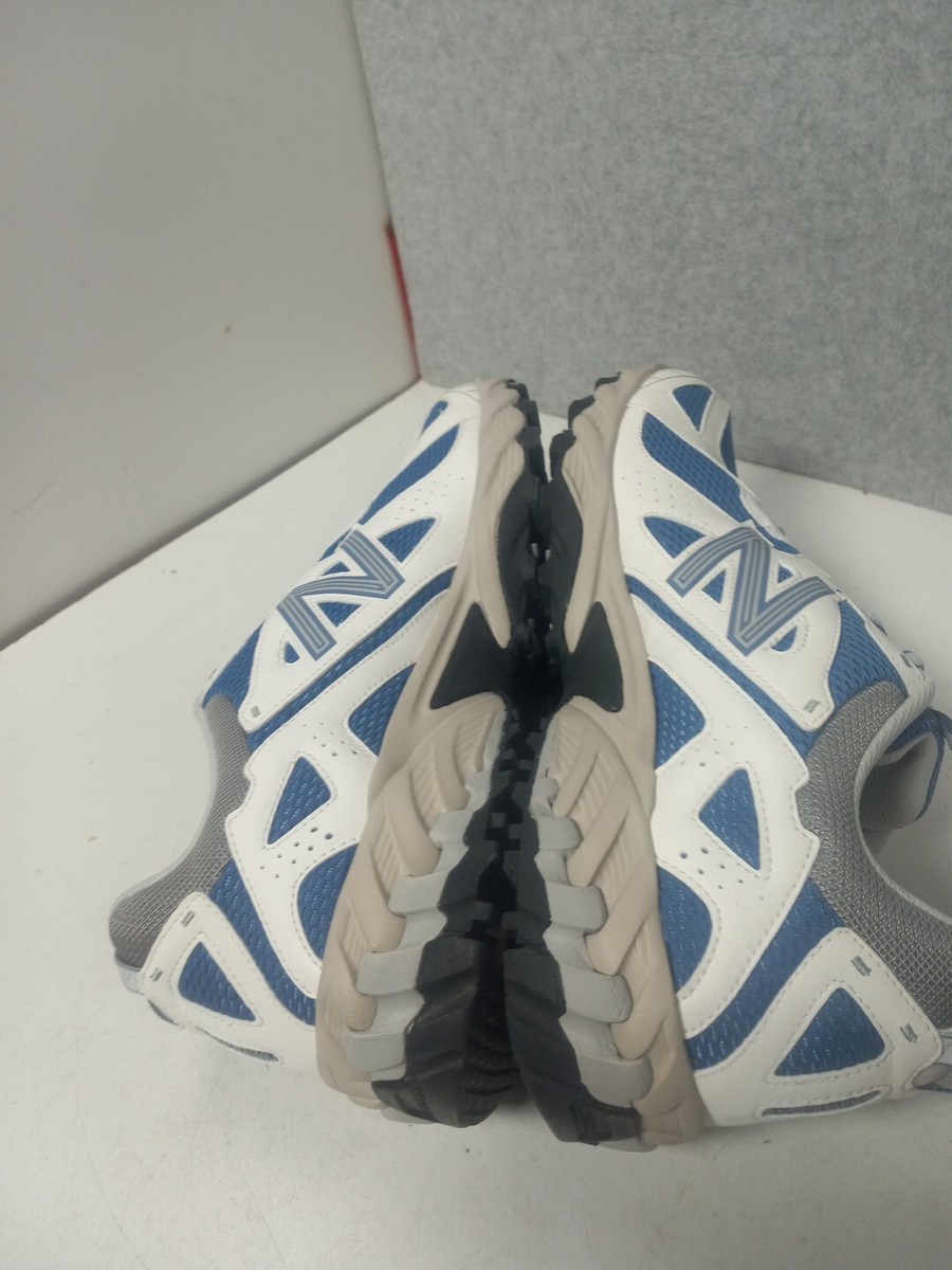 New Balance 610 V1 Trail Running Shoes White Blue Mens Sz 10