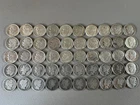 Roll of Silver Barber Mercury and Roosevelt Dimes, 50 Coins various dates