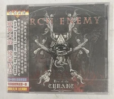 ARCH ENEMY CD & DVD JAPANESE EDITION 🇯🇵IMPORT ITEM 🇯🇵 RISE OF THE TYRANE