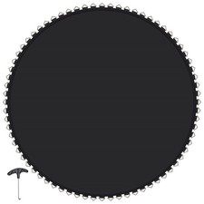 Weather Proof Trampoline Mat 10.6' Dia. For 12ft Round Frame 72 Ring 5.5" Spring