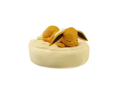 Holly Box Sleeping Eevee - Pokemon Blind Box Eeveelutions Sammelfigur - EVOLI