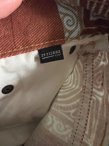 Pantalones de mezclilla vintage raros Dolce & Gabbana con retazos talla 34 multicolor diseñador Y2K - Imagen 13 de 13