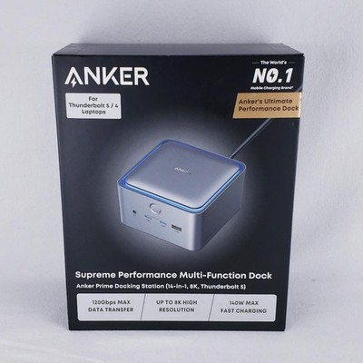 Anker Prime Docking Station 14-in-1, 8K, Thunderbolt 5 (PB1029738)