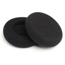 2 Black Ear Pads Earphones Cushion Covers Parts For GRADO Alessandro SR60 SR80