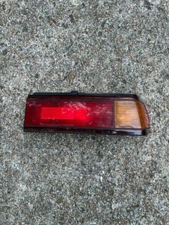1990 Honda CRX Passenger Side Tail Light OEM Cracked Lens Works