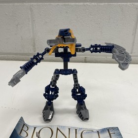 ORIGINAL RETRO LEGO BIONICLE USED Toy Set & Manual Retired - Vahki Bordakh 8615