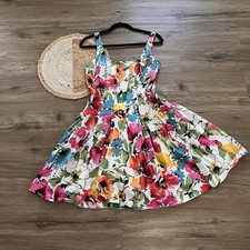 LAUREN RALPH LAUREN Floral Print Poppy Style Dress