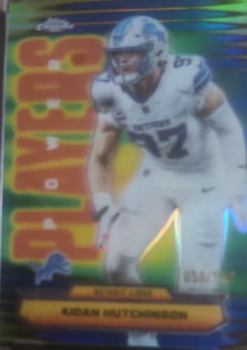 2025 Topps Chrome Aidan Hutchinson Base (RAW)