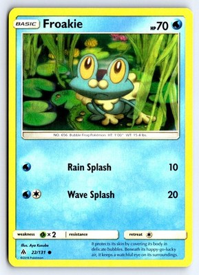 Froakie 22 C Forbidden Light Pokemon NM/M