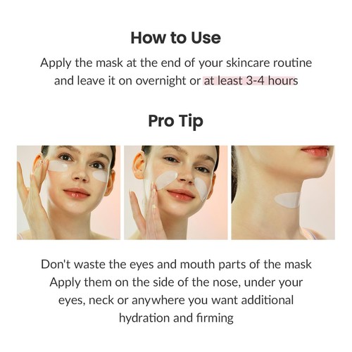 BIODANCE Bio-Collagen Real Deep Mask Hydrating Overnight Hydrogel Mask Pore M... - Picture 8 of 11