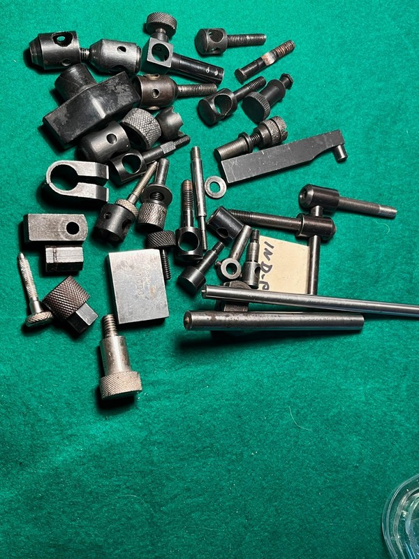 indicators holding parts