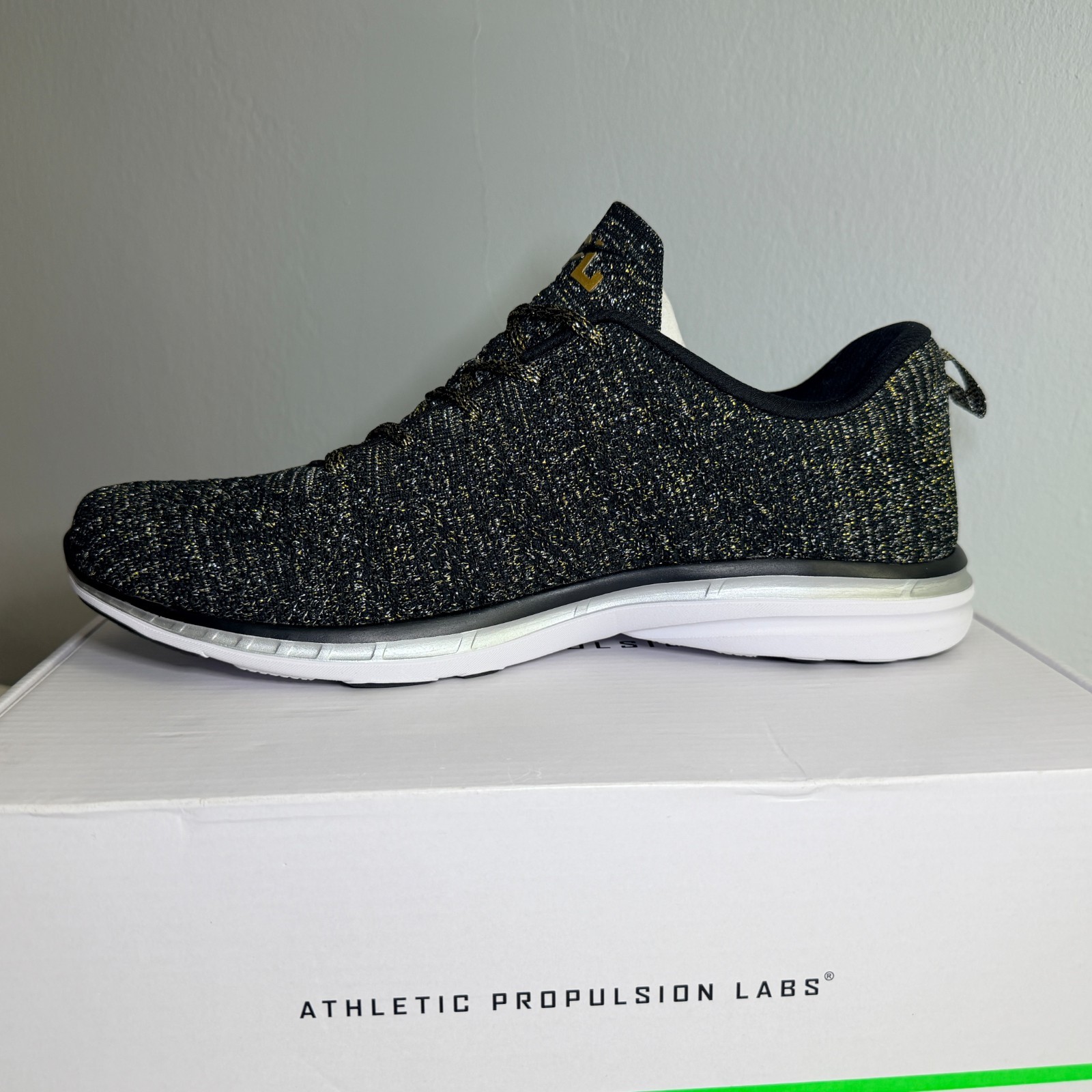 APL Men’s Techloom Pro X Size 11.5 Black/Gold/Silver – Brand New image 8