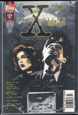 The X-Files Season One Deep Throat #1- Limited & Signed DF Roy Thomas Cover - US