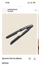 Soleil Professional Solid Ceramic Flat Iron