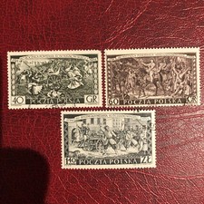 Poland Stamps 1954 USED Kosciuszko Uprising