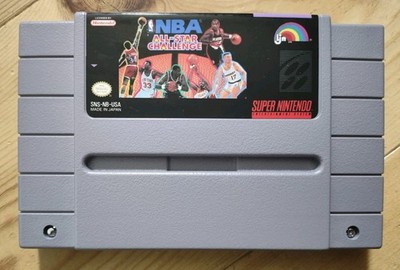 NBA All Star Challenge - NTSC - SNES - Super Nintendo  
