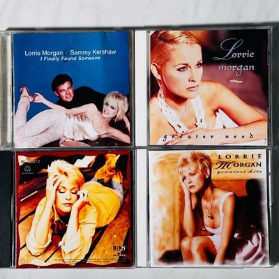 Lorrie Morgan - CD Lot of 4 - Greatest Hits - I Finally Found Someone - Greater
