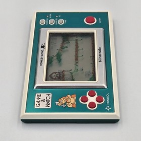 Vintage 1982 Nintendo Game & Watch DONKEY KONG JR.  DJ-101 With Manual RARE!