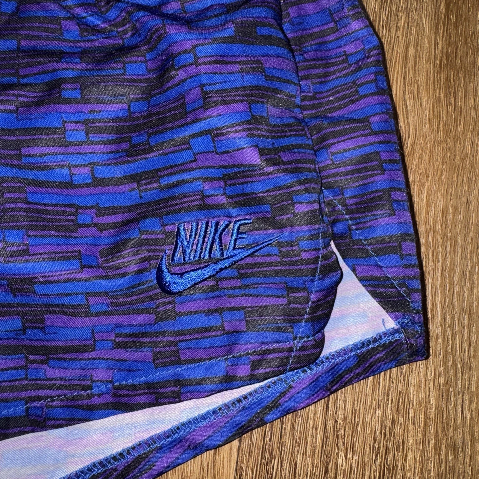 Vintage Nike Shorts Mens Running Sprinter Track 90s Polyester Sexy Lined Small