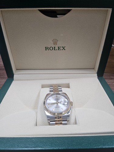 2016 Rolex Datejust 116233 Silver Dial 63603 SUPER Jubilee Box Papers 36mm
