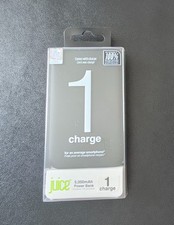 Image of Juice 5000mAh Portable Power Bank - Black - With an Integrated USB Type-C Cable