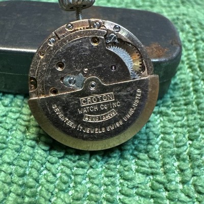 Vintage Croton Automatic A3NG A4659 Watch Movement Very Clean Untested