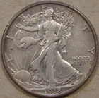 1918 Walking Liberty Half Dollar 50c XF Details as Pictured L4-2