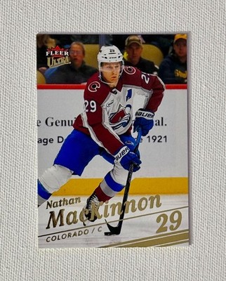 2025-26 Ultra /250 Gold #102 Nathan MacKinnon SP HOF Numbered PARALLEL '25