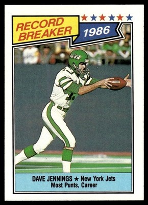 1987 Topps Football Card #s 251-396 + 1000 Yard  You Pick NMMT + Free  Shipping!