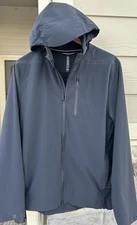 Excellent! Men's TEN THOUSAND Water/Wind Resistant Lightweight TECH JACKET M
